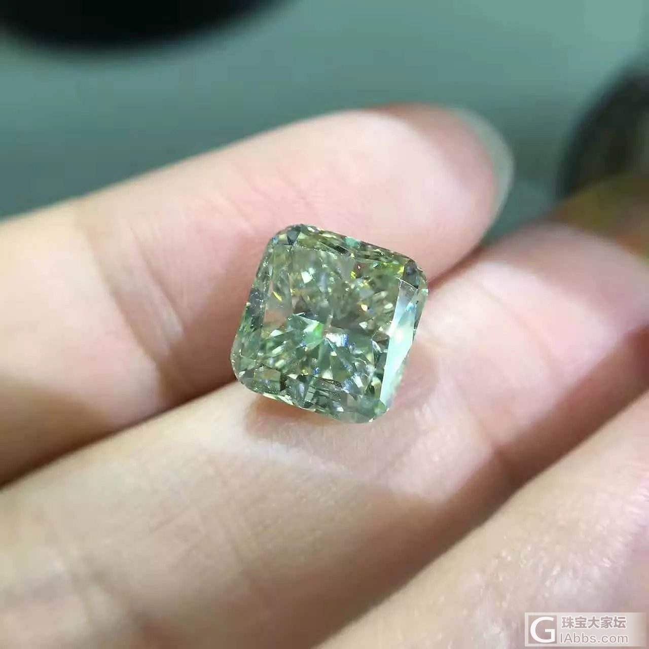 5.03ct巨大绿钻, i1,gia 现货,只要25万